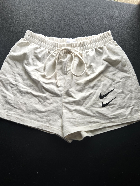Nike Pants - Nike Women's Shorts Sportswear Double Swoosh Size L Drawstring Athletic ware Run
